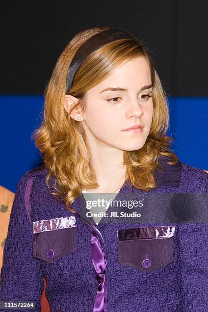 Emma Watson during "Harry Potter and the Goblet of Fire" Tokyo Press Conference at Tokyo International Forum in Tokyo, Japan.