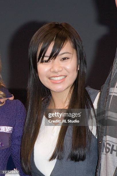 Katie Leung during "Harry Potter and the Goblet of Fire" Tokyo Press Conference at Tokyo International Forum in Tokyo, Japan.