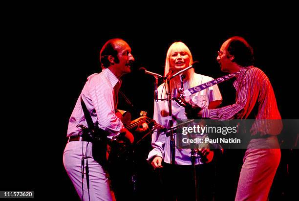 Peter, Paul & Mary on 7/31/83 in Chicago, Il.