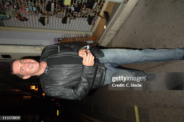 Dale Winton during Dale Winton Sighting at The Ivy in London - July 26, 2005 at Ivy Restaurant in London, Great Britain.