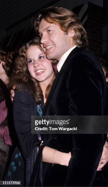Linda Blair and Helmut Berger during Linda Blair and Helmut Berger Sighting in Beverly Hills - November 14, 1976 at Beverly Hills in Los Angeles,...