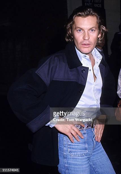 Helmut Berger during Helmut Berger Sighting at My Place Club in Los Angeles at My Place Club in Los Angeles, California, United States.
