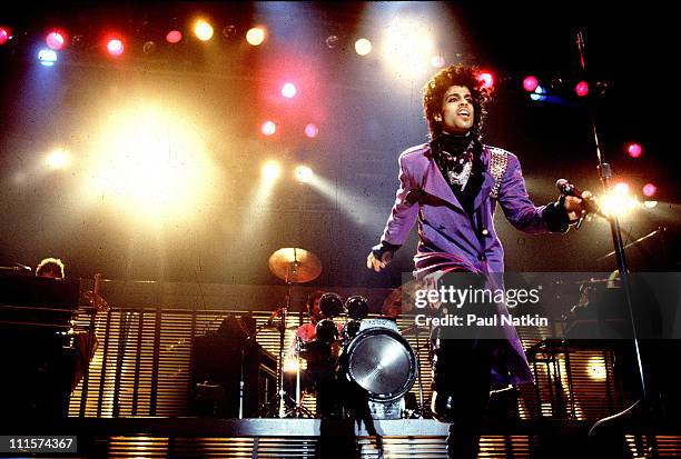 Prince on 4/11/83 in Chicago, Il..