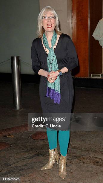 Jenny Eclair during five Women In Film And TV Awards - Outside Arrivals at Hilton in London, Great Britain.