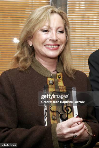 Veronique Sanson during 2005 UNAC Grand Prize at Sacem in Paris, France.