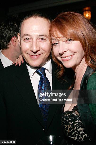 Paul Reubens and Cassandra Peterson during "Dirt" Hollywood Premiere - Arrivals and After Party in Hollywood, California, United States.