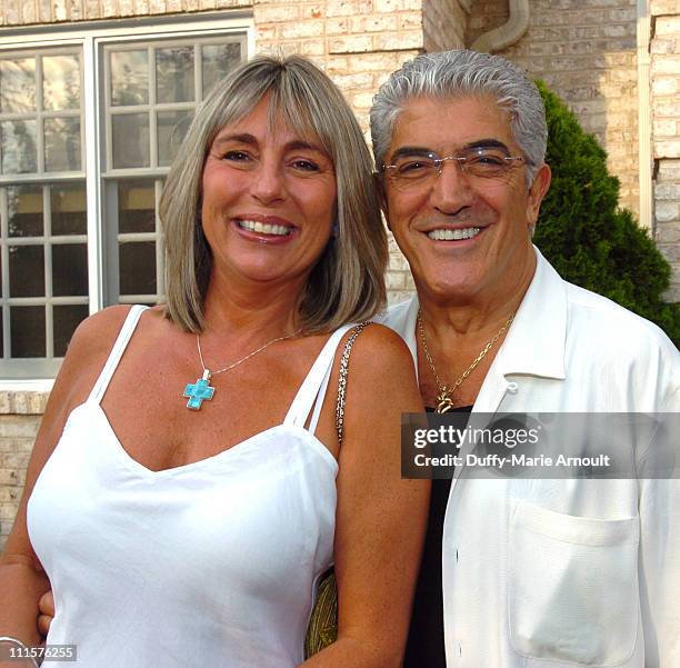 Vicki Vincent and Frank Vincent during Tony Sirico and "The Sopranos" Celebrate St. Jude Children's Research Hospital - July 30, 2005 at Private...