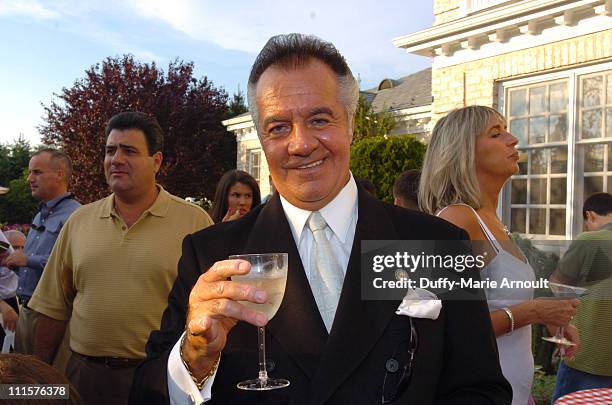 Tony Sirico during Tony Sirico and "The Sopranos" Celebrate St. Jude Children's Research Hospital - July 30, 2005 at Private Residence in Upper...