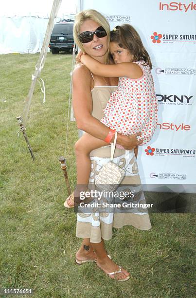 Kelly Ripa and Lola Grace Consuelos during Super Saturday 8 - The World Famous Designer Garage Sale Benefiting The Ovarian Cancer Research Fund...