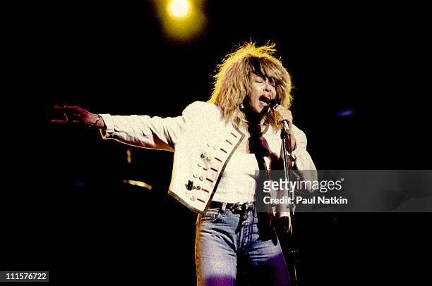 Tina Turner on 9/12/87 in Chicago, Il.