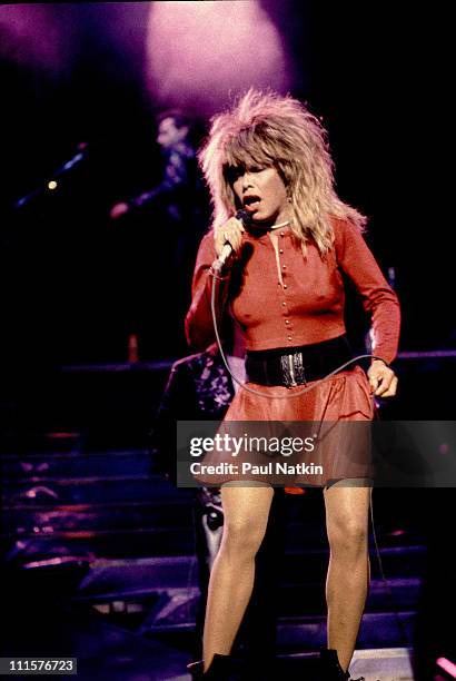 Tina Turner on 9/12/87 in Chicago, Il.