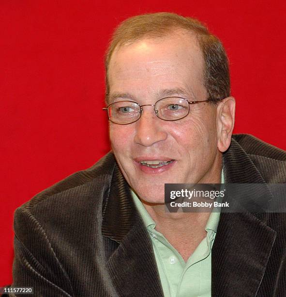 Stephen Humphrey Bogart during Stephen Humphrey Bogart the Son of Humphrey Bogart Singing Copies of "Bogi" - December 14, 2006 in Ridgewood, New...