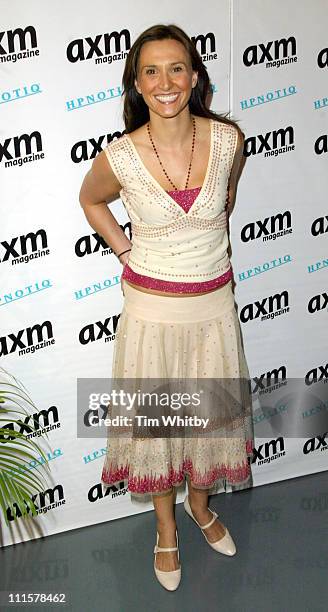 Jayne Middlemiss during axm Magazine Summer Party at Getty Images Gallery in London, Great Britain.
