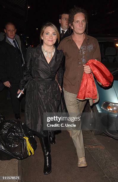 Lisa Rogers and guest during "Keeping Mum" London Premiere - After Party at Floridita 100 Wardour Street in London, Great Britain.