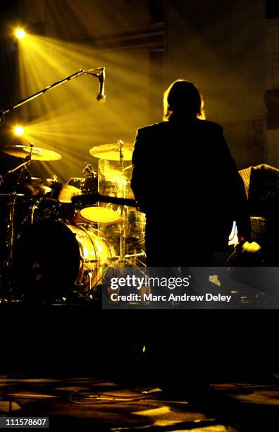 Tom Petty during Tom Petty and the Heartbreakers in Concert - July 29, 2005 at Tweeter Center in Mansfield, Massachusetts, United States.