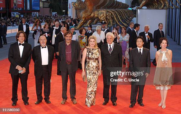 Cameron Crowe, Bigas Luna, Paulo Branco, Catherine Deneuve, Michele Placido, Park Chan-wook and Chulpan Khamatova, Jury of the 63rd International...