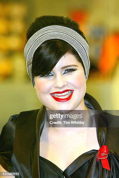 Kelly Osbourne during Celebrity Shopping Evening at Topshop in Aid of The Terrence Higgins Trust - December 1, 2005 at Topshop in London, Great...