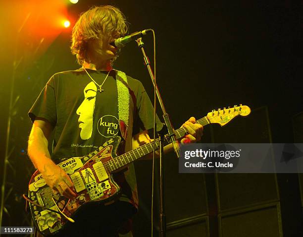 Thurston Moore of Sonic Youth during V Festival 2005 - Weston Park - Day Two at Weston Park in Lichfield, Staffordshire, Great Britain.