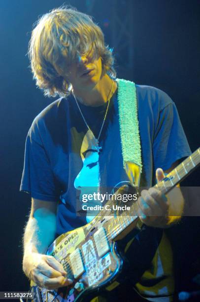 Thurston Moore of Sonic Youth during V Festival 2005 - Weston Park - Day Two at Weston Park in Lichfield, Staffordshire, Great Britain.