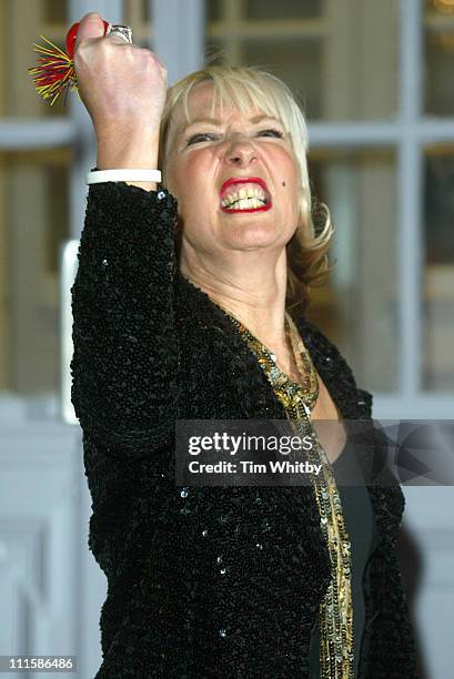 Jenny Eclair during Comic Relief Does Fame Academy 2005 - Jenny Eclair Eviction at Lambeth College in London, Great Britain.