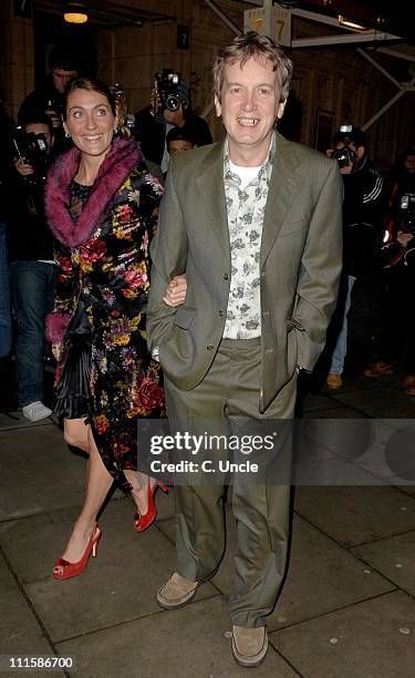 Frank Skinner during Cirque du Soleil's "Alegria" - VIP Press Night - Arrivals at Royal Albert Hall in London, Great Britain.