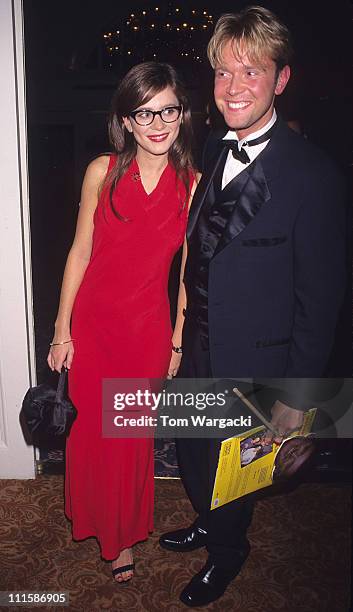 Anna Friel and Darren Day during Anna Friel at The Biritish Music Industry Awards in London, Great Britain.