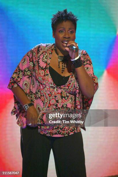 Gina Yashere during Comic Relief Does Fame Academy - March 5, 2005 at Lambeth College in London, England, Great Britain.