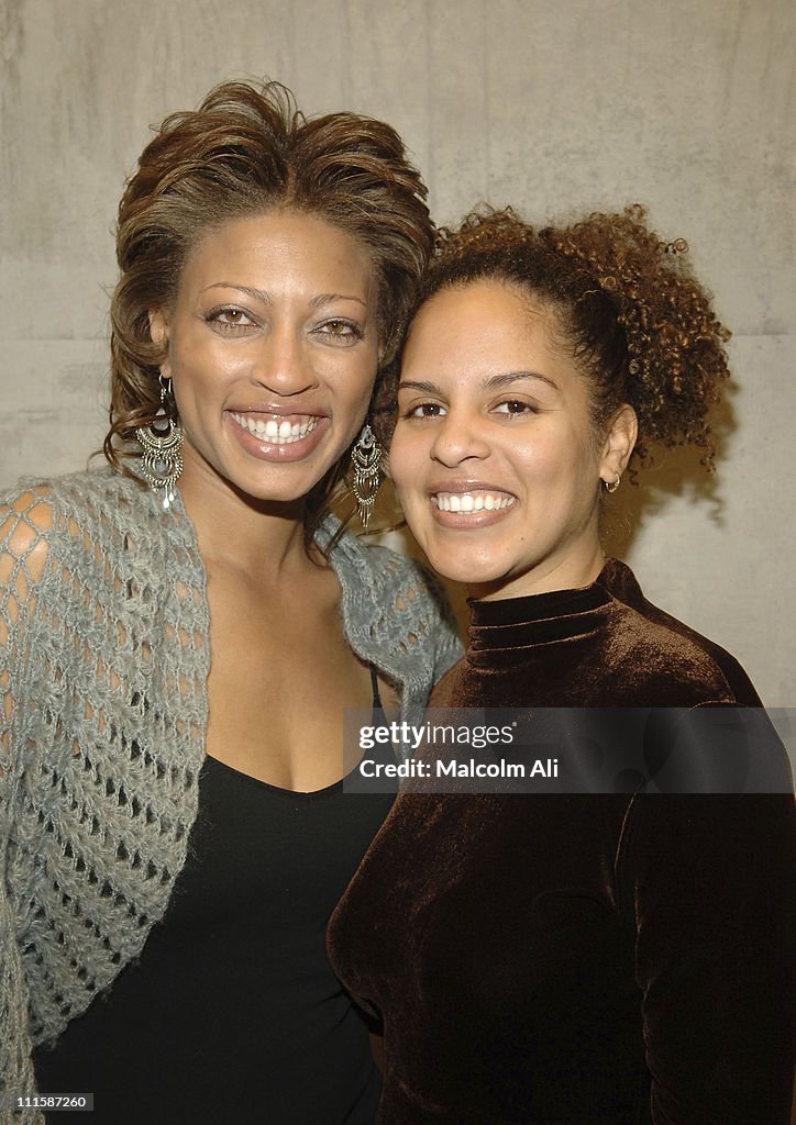 Indira Gibson and guest during "Hope Runs Eternal" Los Angeles... News