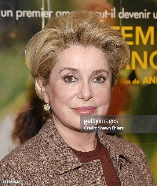 Catherine Deneueve during Screening of "Changing Times" at Rendez-vous with French Cinema at Walter Reade Theater in New York City, New York, United...