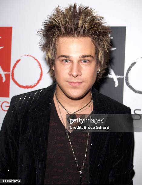 Ryan Cabrera during 2005 Radio Music Awards - After Party by Jaime Pressly - Arrivals at Tao Nightclub in Las Vegas, Nevada, United States.
