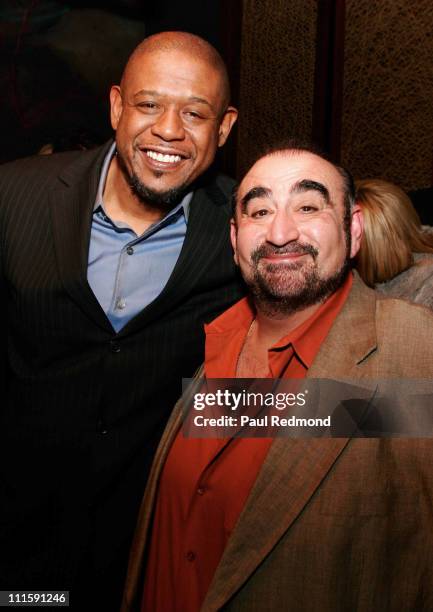 Forest Whitaker and Ken Davitian during LA Confidential Magazine Pre-Golden Globe Party in Association with W Hotels Worldwide Hosted by Penelope...