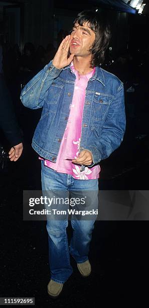 Noel Gallagher during Noel Gallagher at Tommy Hilfiger Shop Opening 1999 in London, Great Britain.