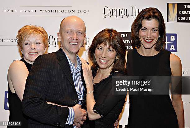 Frances Fisher, Steve Lipscomb, Robin Bronk and Wendie Malick