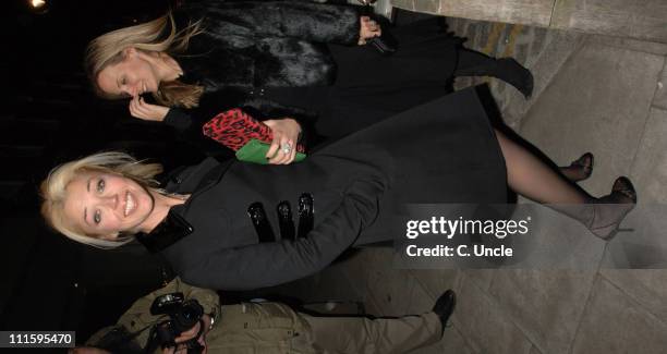 Tamara Beckwith during Tamara Mellon Hosts "Facing The World" Charity Dinner - April 4, 2006 at The Hospital, Endell Stretet in London, Great Britain.