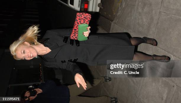 Tamara Beckwith during Tamara Mellon Hosts "Facing The World" Charity Dinner - April 4, 2006 at The Hospital, Endell Stretet in London, Great Britain.