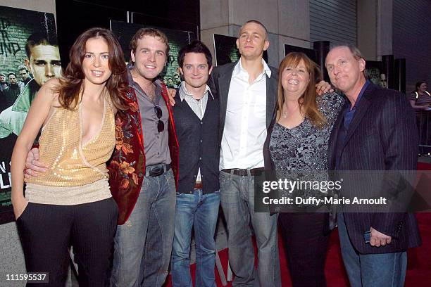 Lexi Alexander, director, and Terence Jay, Elijah Wood, Charlie Hunnam, Deborah Del Prete, producer, and guest