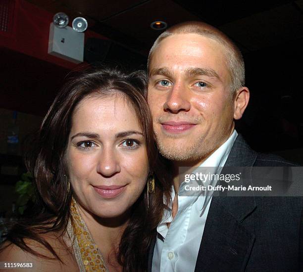 Lexi Alexander, director and Charlie Hunnam during "Green Street Hooligans" New York City Premiere - After Party at Marquee in New York City, New...