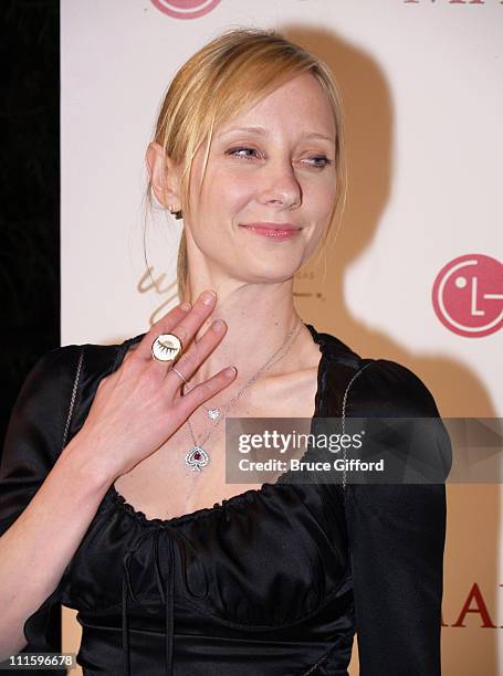 Anne Heche during Maxim Hot 100 Rock and Roll Poker Tournament - Inside and Arrivals at Wynn Las Vegas in Las Vegas, Nevada, United States.