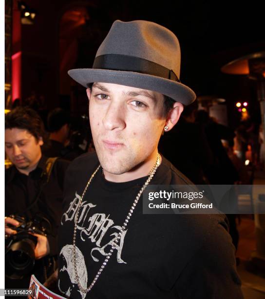 Joel Madden during Maxim Hot 100 Rock and Roll Poker Tournament - Inside and Arrivals at Wynn Las Vegas in Las Vegas, Nevada, United States.