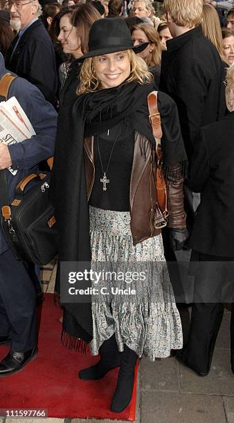 Maryam d'Abo during "Movin' Out" West End Opening Night at Apollo Victoria in London, Great Britain.
