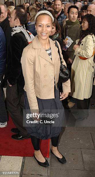 Angela Griffin during "Movin' Out" West End Opening Night at Apollo Victoria in London, Great Britain.