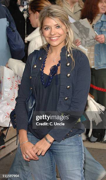 Holly Willoughby during "Movin' Out" West End Opening Night at Apollo Victoria in London, Great Britain.