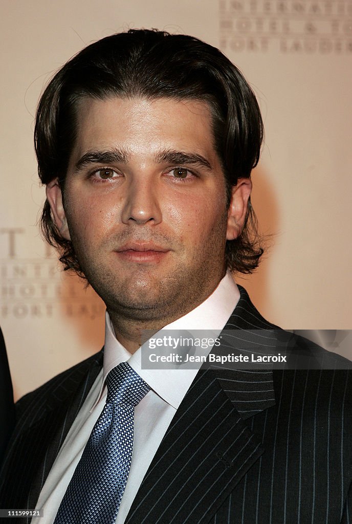 Bonnet Trump Donald Trump Jr. during Trump International Hotel and Tower Hosts ...