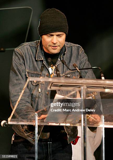 Gord Downie of the Tragically Hip during 2005 Juno Gala Dinner and Awards Show - April 2, 2005 at Winnipeg Convention Centre in Winnipeg, Manitoba,...