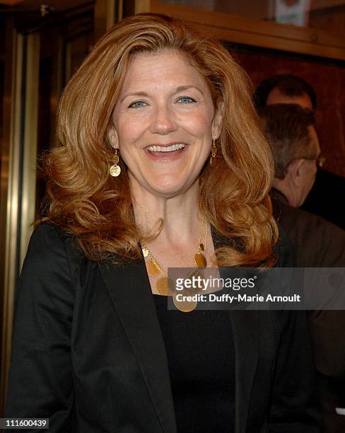 Victoria Clark during National Theatre's Coram Boy Opening - Arrivals and Curtain Call at Imperial Theatre in New York City, New York, United States.