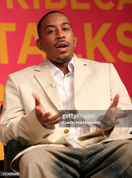 Ludacris during 6th Annual Tribeca Film Festival - Ludacris Panel Discussion at Pac 2 Performing Arts Center in New York City, New York, United...