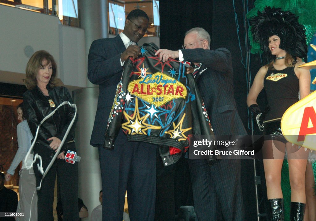 NBA Legends Unveil 2007 NBA All-Star Logo