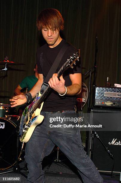 Sebastien Lefebvre during Simple Plan Album Release Party for "Still Not Getting Any..." - October 27, 2004 at Hiro Ballroom in New York City, New...