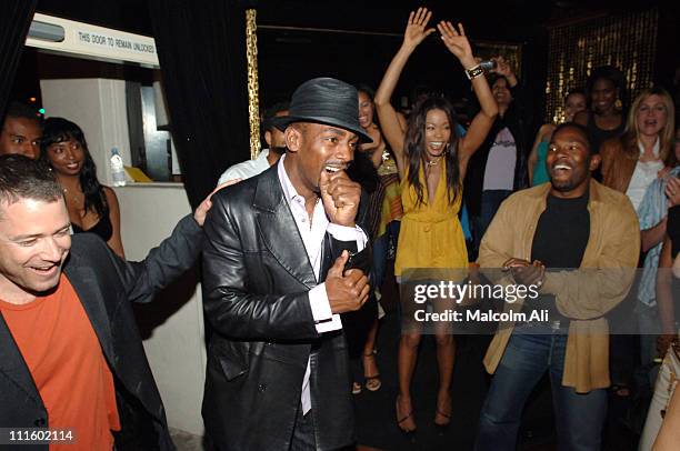 Bill Bellamy when surprised over his 40th birthday celebration with guests