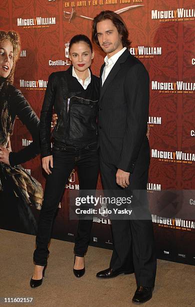 Elena Anaya and Will Kemp during "Miguel y William" Photocall in Madrid - February 1, 2007 at Hesperia Hotel in Madrid, Madrid, Spain.